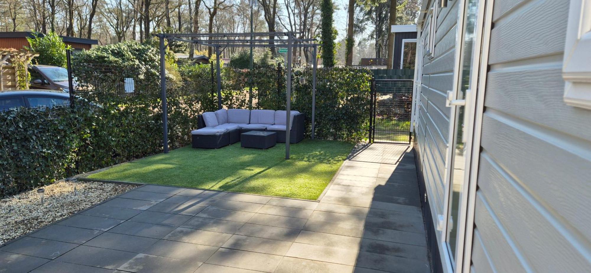 Het Veluwse Boshuisje Knus Chalet Met Omheinde Tuin Op De Veluwe ホンデルロー エクステリア 写真